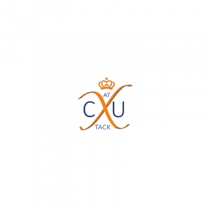 Logo of C U at X Tack, sponsor of Adrienne Lyle USA from the Olympic Dressage Team. Adrienne Lyle is a key competitor in the Olympic Dressage Team and is a celebrated Olympic Dressage Winner.