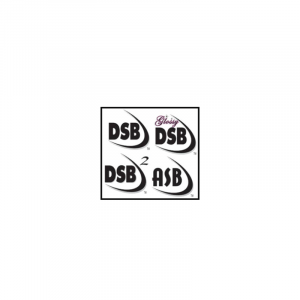 Logo of Dressage Sport Boots - DSB, sponsor of Adrienne Lyle USA from the Olympic Dressage Team. Adrienne Lyle is a key competitor in the Olympic Dressage Team and is a celebrated Olympic Dressage Winner.