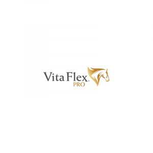 Logo of Vita Flex Pro, sponsor of Adrienne Lyle USA from the Olympic Dressage Team. Adrienne Lyle is a key competitor in the Olympic Dressage Team and is a celebrated Olympic Dressage Winner.